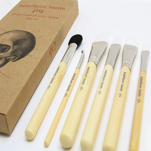 SFX Glue 7pc. Brush Set - Image 3