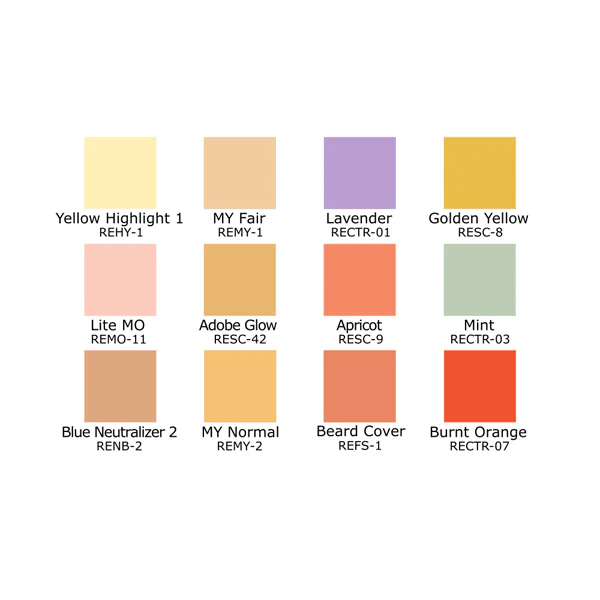 Studio Concealer & Adjuster Palette, STP-15 - Image 2