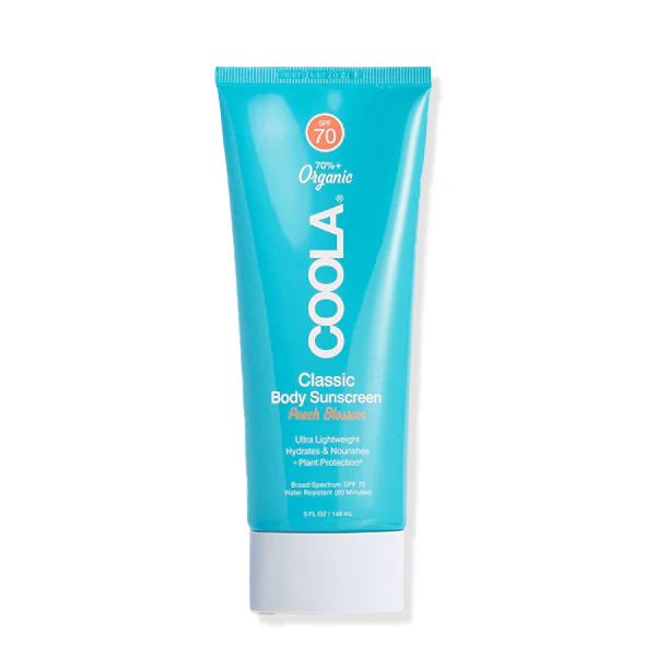 Classic Body Sunscreen Lotion - SPF70, Peach Blossom