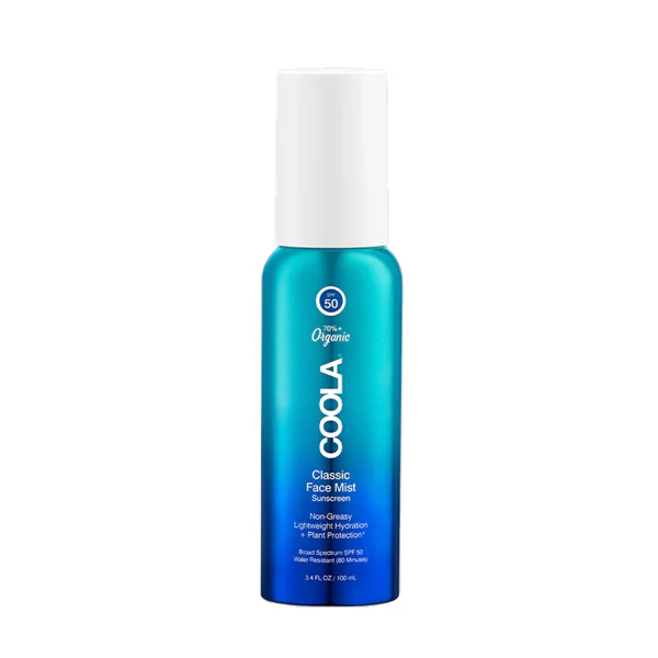 Face Sunscreen Mist SPF50, 3.4 oz