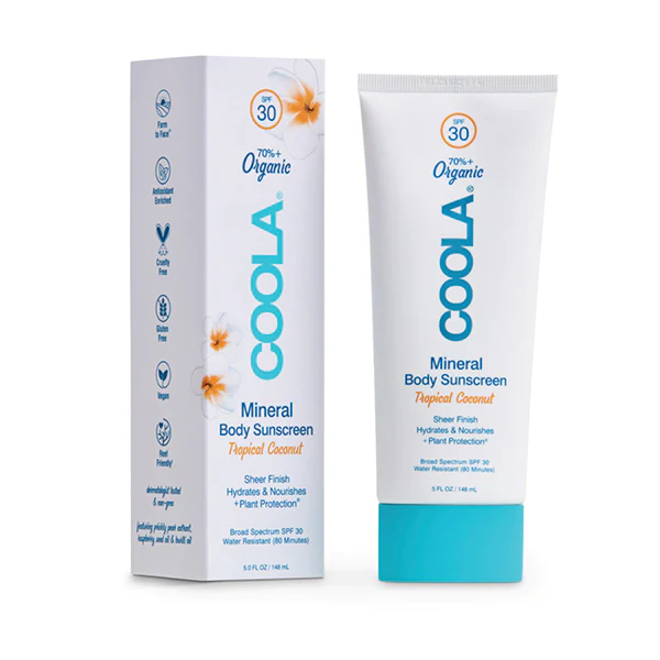 Mineral Body Sunscreen Lotion SPF30 - Tropical Coconut