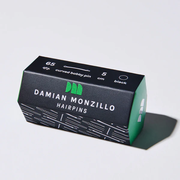 Damian Monzillo Hair Grips, Backbone - Curved 5cm - Image 5