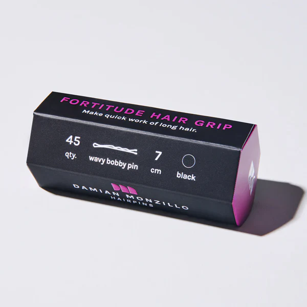 Damian Monzillo Hair Grips, Fortitude - Curved 7cm - Image 3