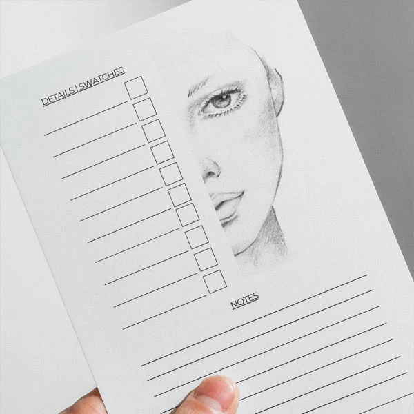Face Chart Half (30 pc) - Image 11