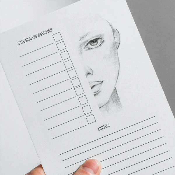 Face Chart Half (30 pc) - Image 2