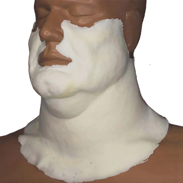 Foam Latex Prosthetic Large Fat Neck/Cheeks FRW-193 (POSO)