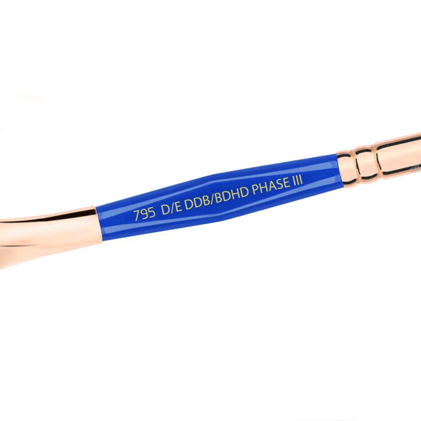 Golden Triangle 795 Double-Ended Eye Double Dome Blender Brush - Image 10