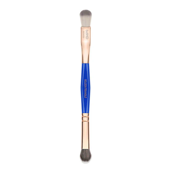 Golden Triangle 795 Double-Ended Eye Double Dome Blender Brush - Image 3
