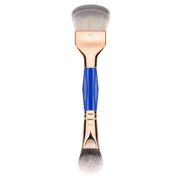 Golden Triangle 973 Double-Ended Large Rounded Double Dome Blender Brush