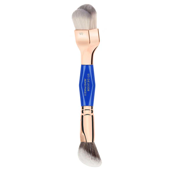 Golden Triangle 973 Double-Ended Large Rounded Double Dome Blender Brush - Image 2