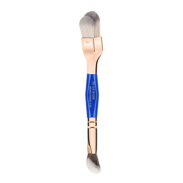 Golden Triangle 961 Double-Ended Small Rounded Double Dome Blender Brush - Image 2