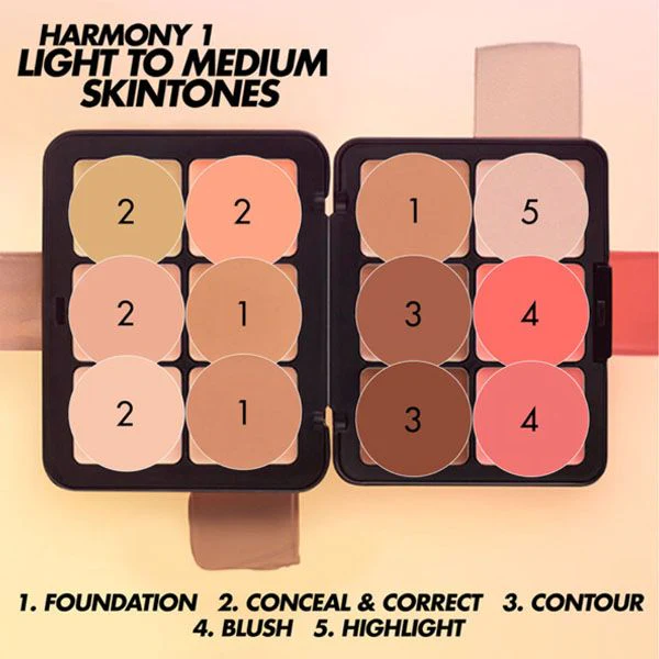 HD Skin All-In-One Face Palette - Image 5