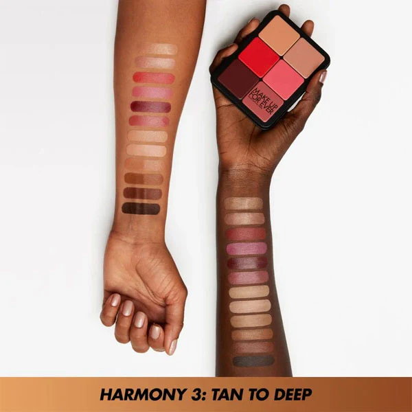HD Skin Face Essentials Palette, Harmony 3 -Tan to Deep - Image 5