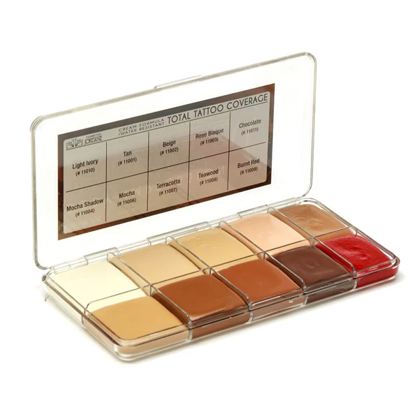 Jordane Cosmetics Total Tattoo Coverage Palettes