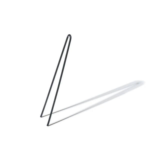 Damian Monzillo Matte Hair Pins, Mettle - Straight 7.5cm