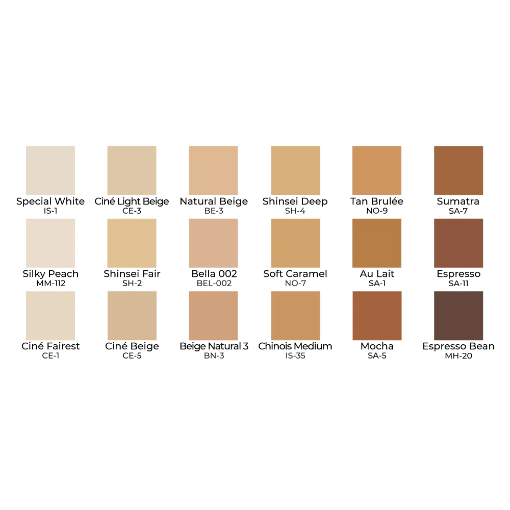 Matte HD Foundation Palette, Diverse Harmony, HDPF-10 - Image 2