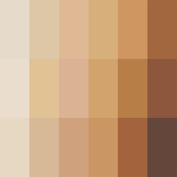 Matte HD Foundation Palette, Diverse Harmony, HDPF-10 - Image 3