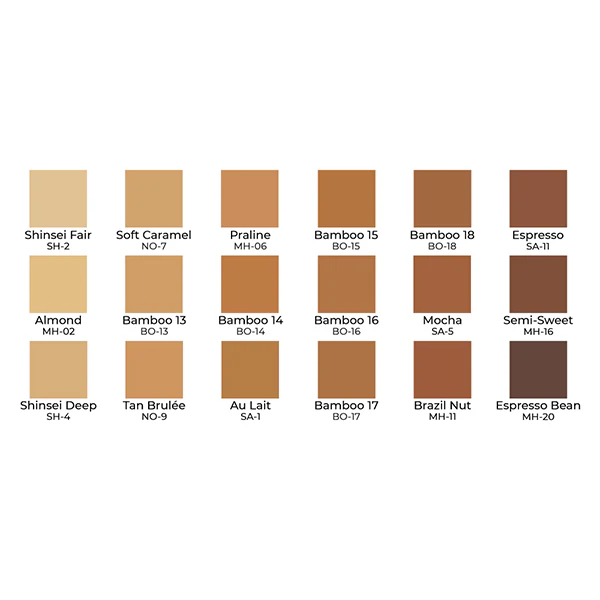 Matte HD Foundation Palette, Olive-Brown HDFP-14 - Image 2