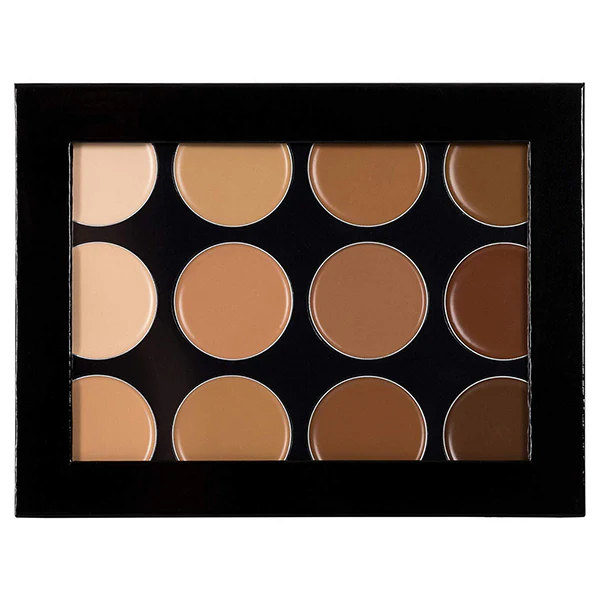 Celebre Pro HD Cream Contour & Highlight Palette, 12 Shades - Image 2