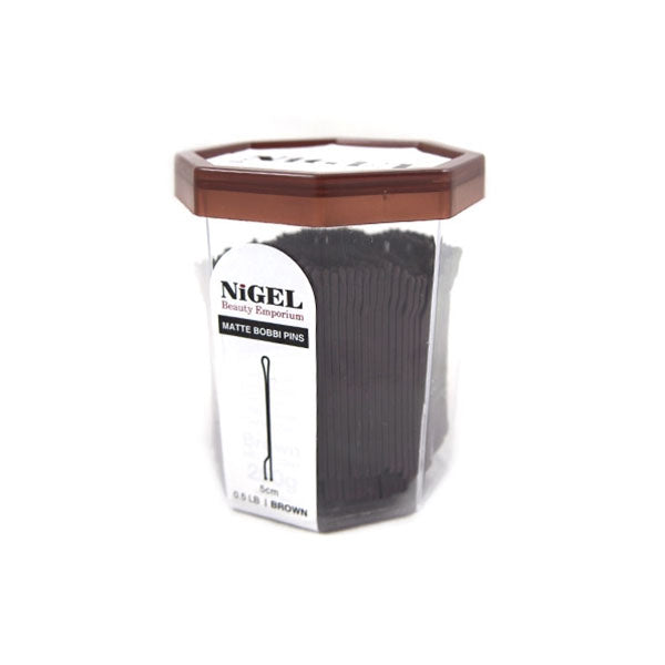 Split-End Matte Bobbi Pins, 5cm - Image 2