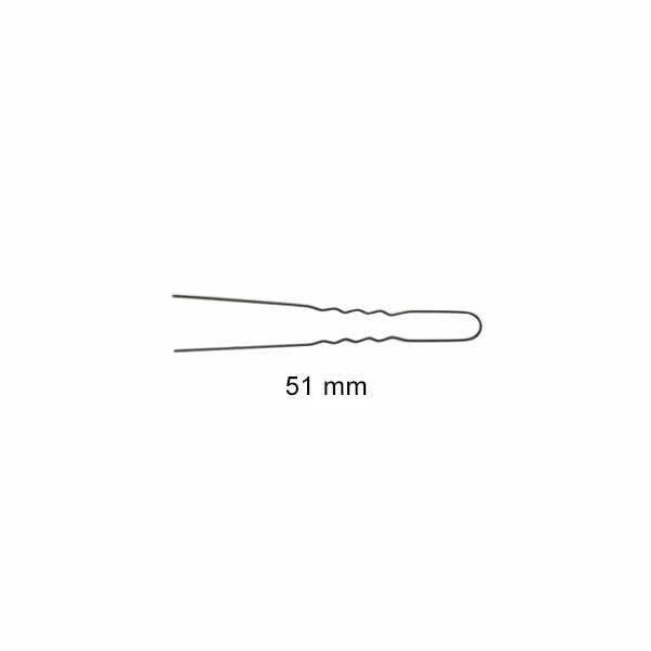 Nishida Hair Pin - H (Light Green) 51mm U-pin - Image 2