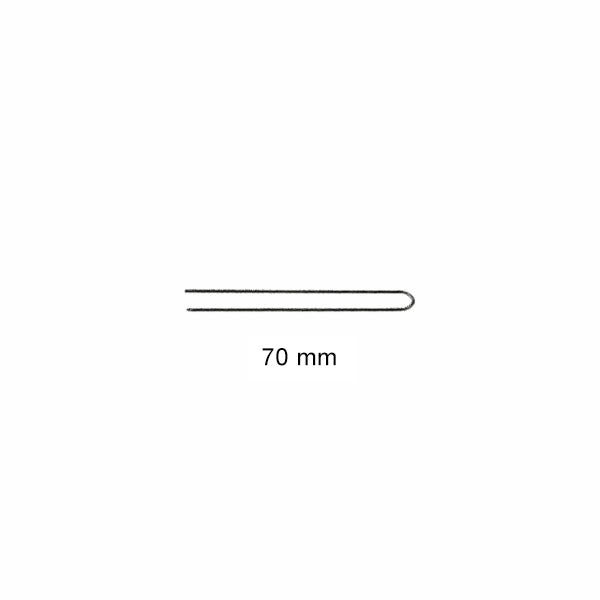 Nishida Hair Pin - N (Gold) 72mm U-Pin - Image 2