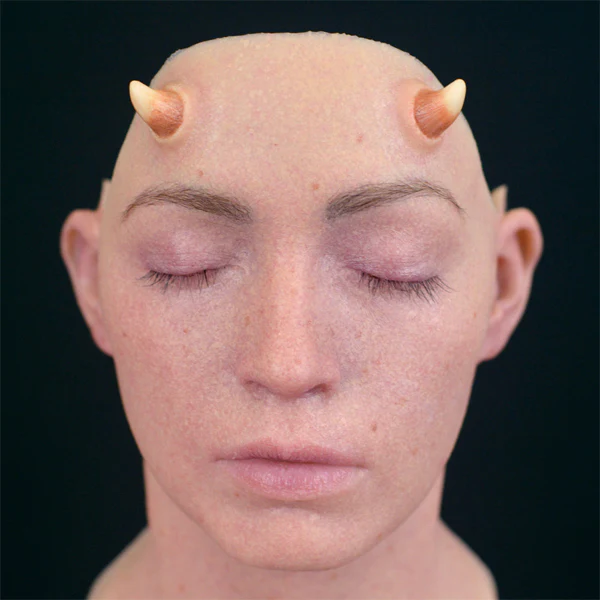 Peel N' Stick Prosthetics, Horns (Small) - Image 3