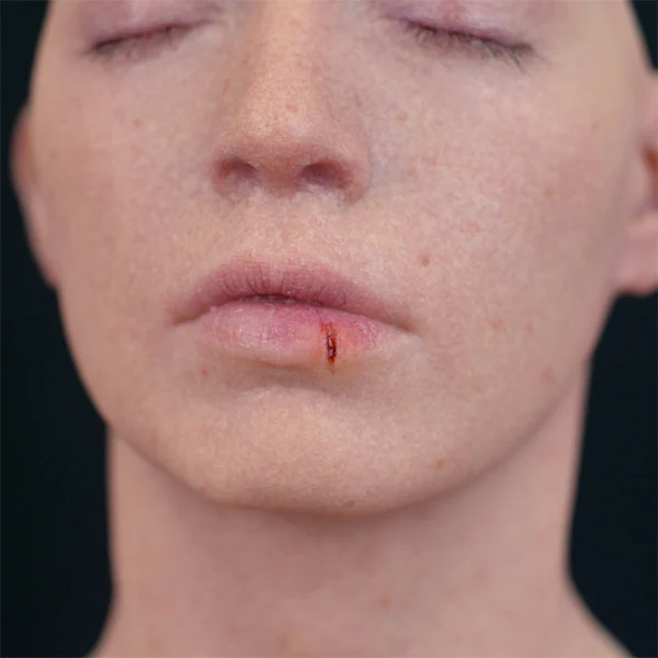 Peel N' Stick Prosthetics, Split Lip - Image 3