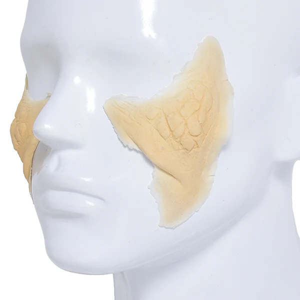 Foam Latex Prosthetic Alien Cheeks #2 - Image 2