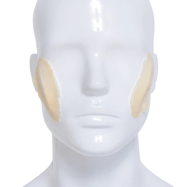 Foam Latex Prosthetic Angular Cheekbones