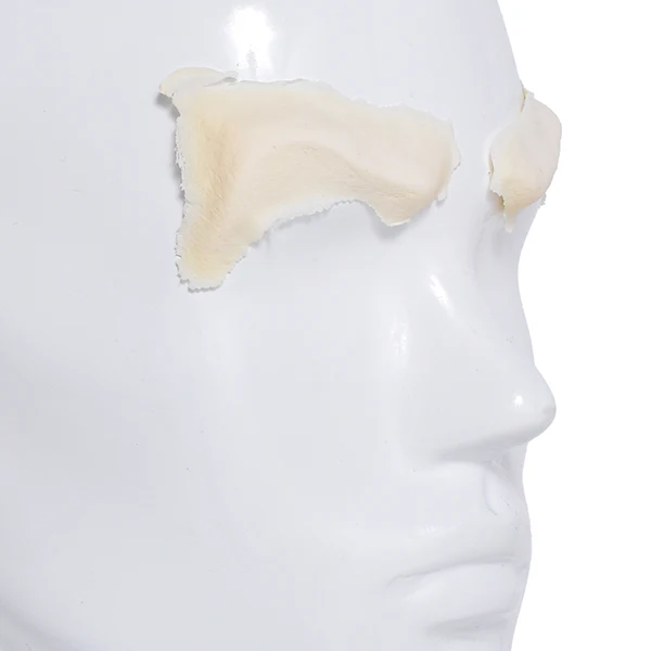 Foam Latex Prosthetic Arched Brow Covers - Image 2
