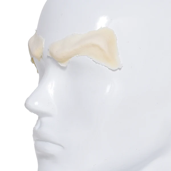 Foam Latex Prosthetic Arched Brow Covers - Image 3