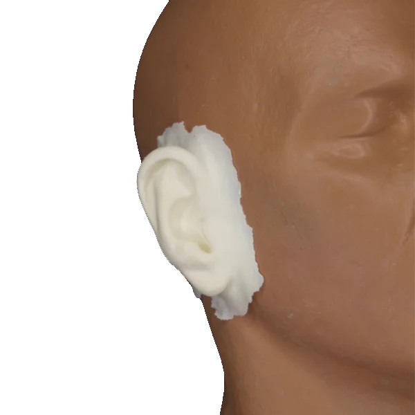 Foam Latex Prosthetic Bald Cap Ears