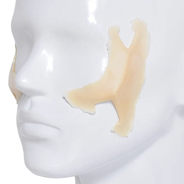 Foam Latex Prosthetic Bio-Mech Cheekbones - Image 3