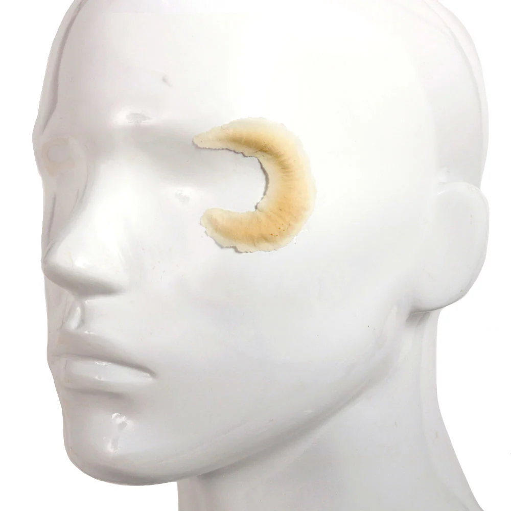 Foam Latex Prosthetic Crescent Scar
