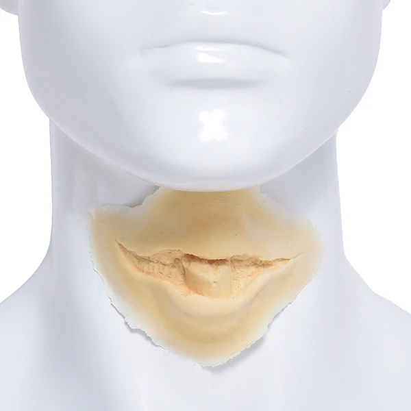 Foam Latex Prosthetic Deep Bone Gash
