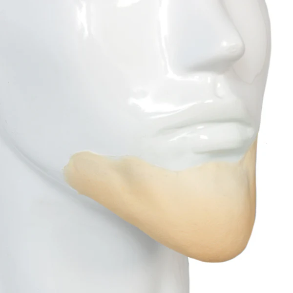 Foam Latex Prosthetic Elongated Chin