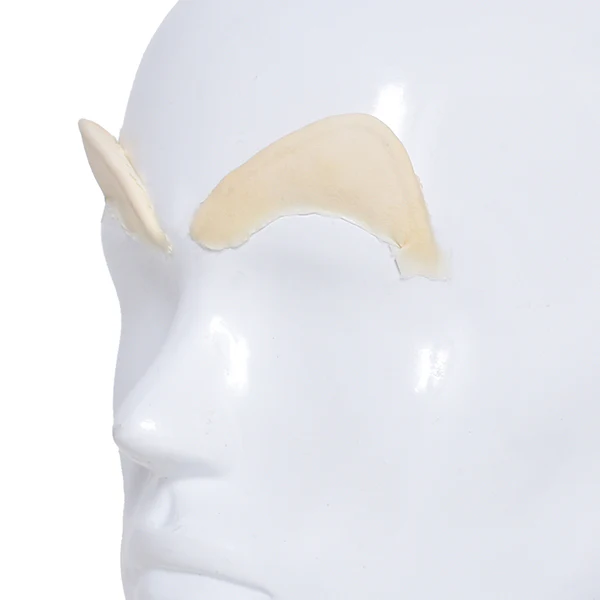 Foam Latex Prosthetic Ridged Brow Covers - Image 3