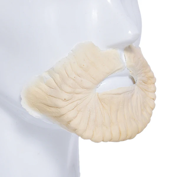 Foam Latex Prosthetic Wrinkled Alien Chin - Image 2