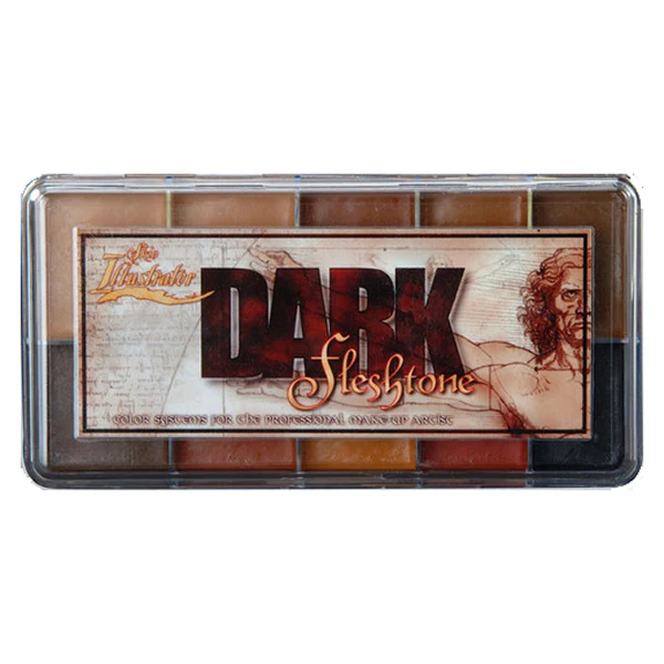 Skin Illustrator Dark Flesh Tone Palette