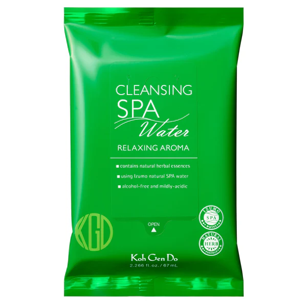 Spa Cleansing Water Cloths - Healing (Green)