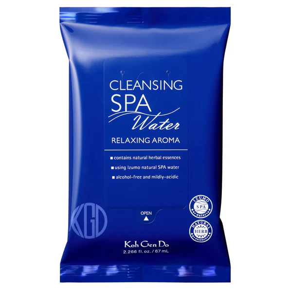 Spa Cleansing Water Cloths - Peaceful (Blue)