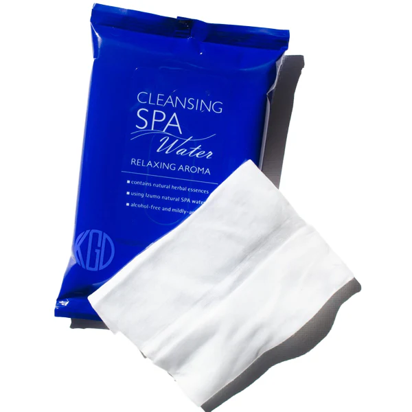 Spa Cleansing Water Cloths - Peaceful (Blue) - Image 3