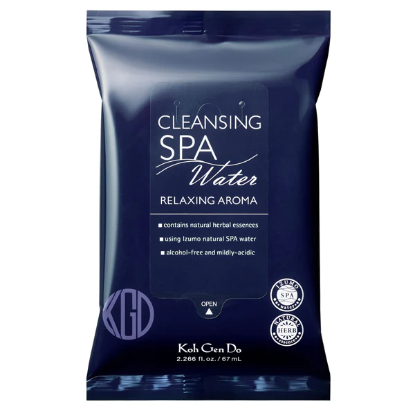 Spa Cleansing Water Cloths - Silence (Navy)