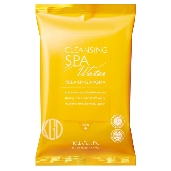 Spa Cleansing Water Cloths - Refresh (Yellow)
