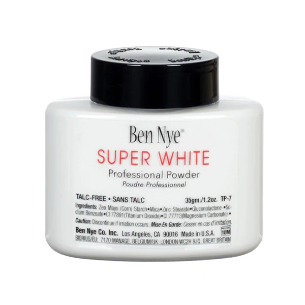 Super White Translucent Powder - Talc Free