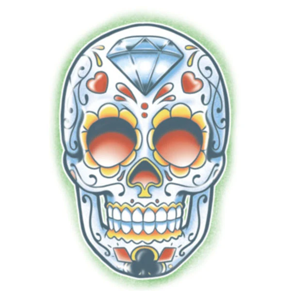 Temporary Tattoo Transfers, Day of the Dead