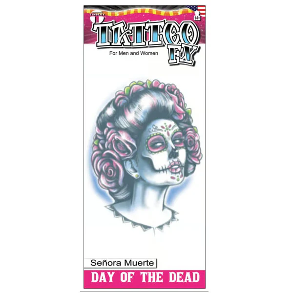 Temporary Tattoo Transfers, Day of the Dead - Image 10