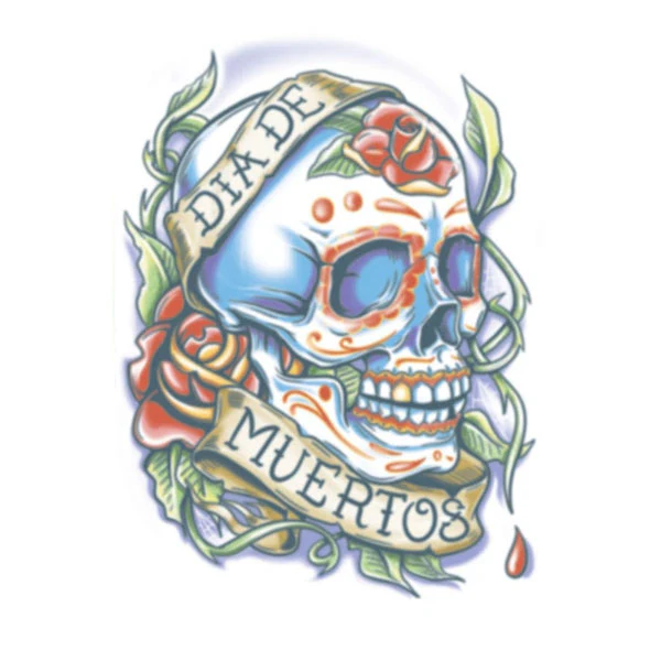 Temporary Tattoo Transfers, Day of the Dead - Image 2