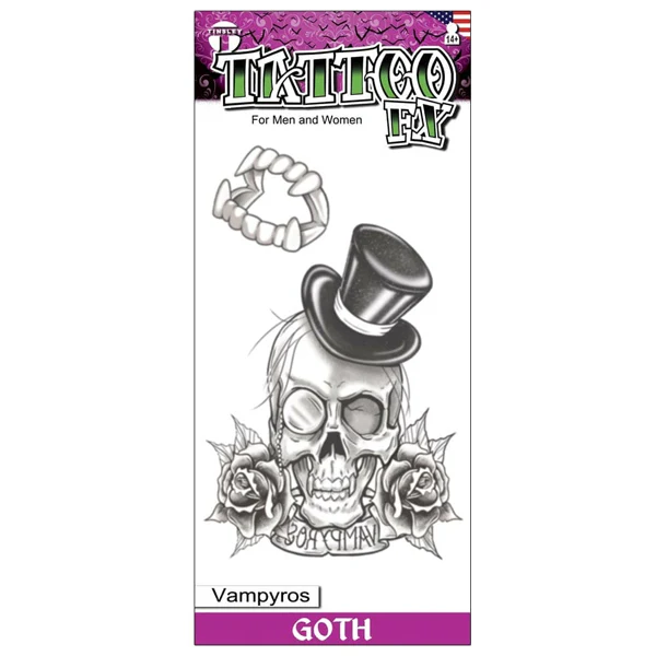 Temporary Tattoo Transfers, Goth - Image 10